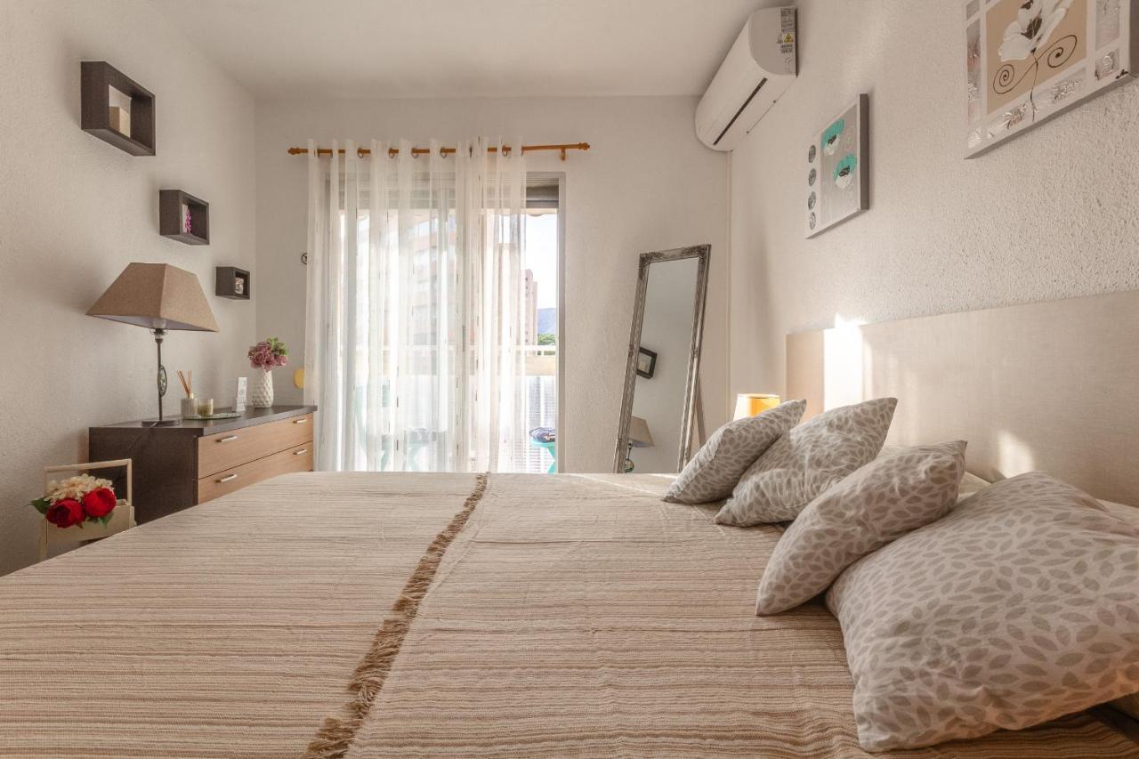2Br Flat - Aircon - 5 Min Walk To Benidorm Beach Apartment Exterior foto