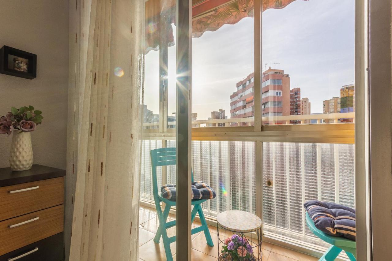 2Br Flat - Aircon - 5 Min Walk To Benidorm Beach Apartment Exterior foto