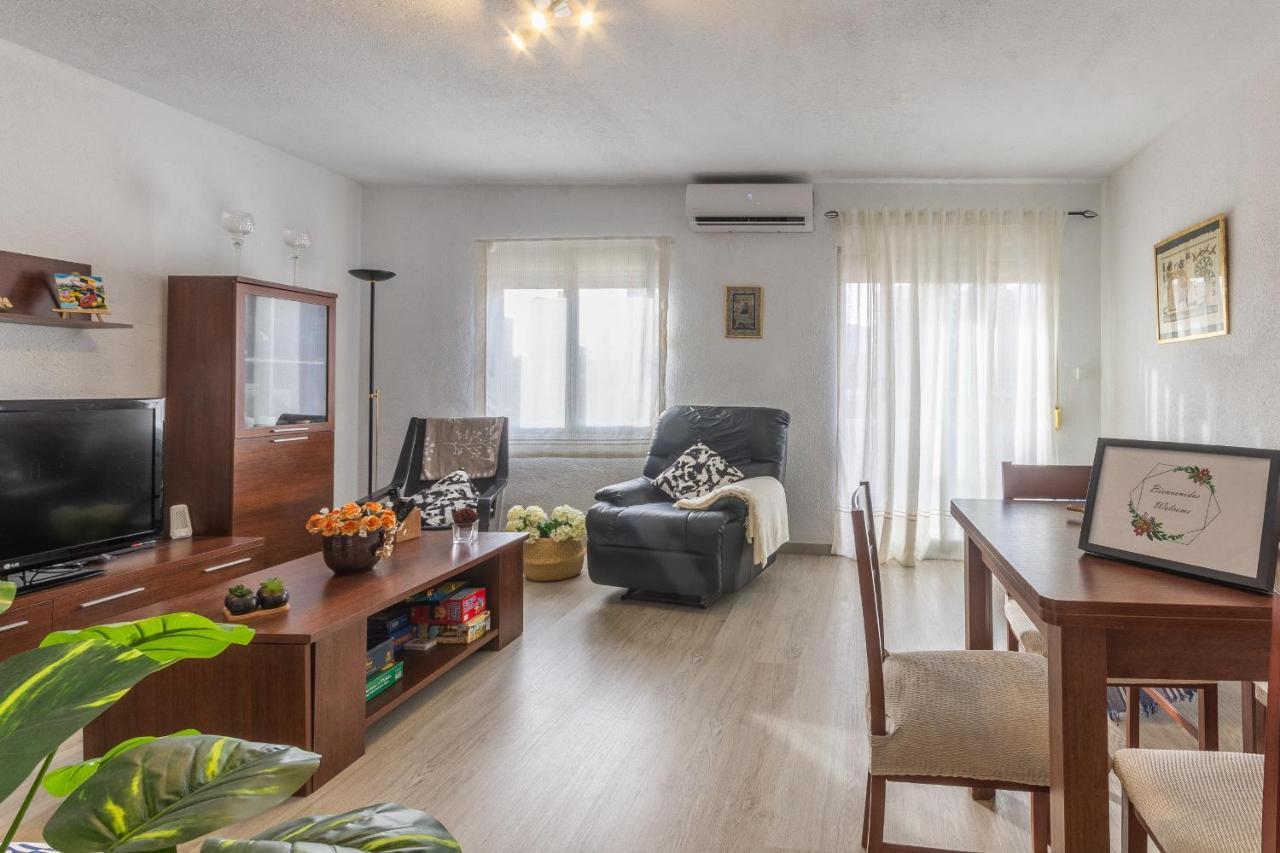 2Br Flat - Aircon - 5 Min Walk To Benidorm Beach Apartment Exterior foto