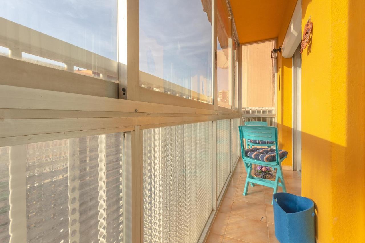2Br Flat - Aircon - 5 Min Walk To Benidorm Beach Apartment Exterior foto