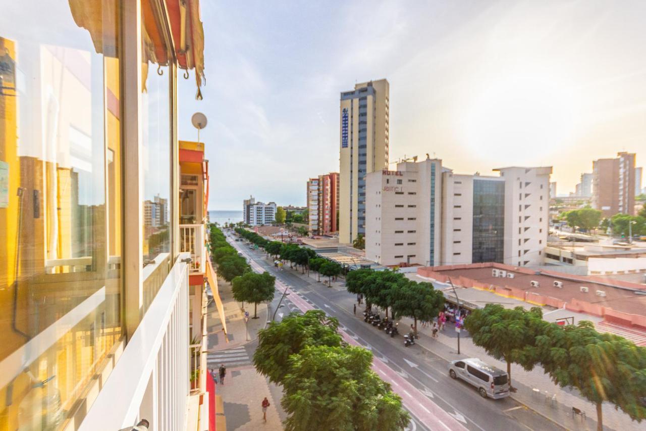 2Br Flat - Aircon - 5 Min Walk To Benidorm Beach Apartment Exterior foto